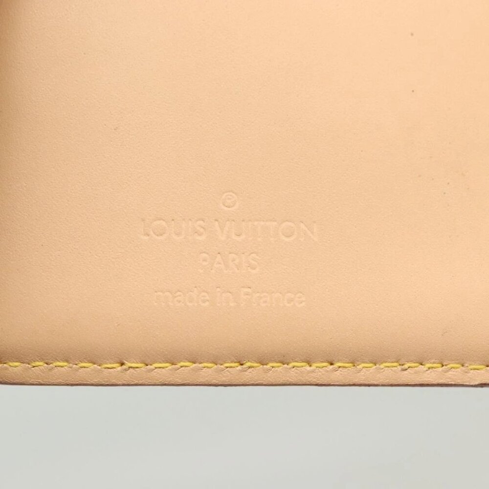 LOUIS VUITTON Multicolor Portefeuille Viennois Wallet White M92987 Auth 130787 - Picture 13 of 16